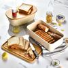 Caja de Almacenamiento de Pan de Gran Capacidad Caja de Almacenamiento con Tapa de Madera de Grado Alimenticio para Hornear Alimentos Caja de Almacenamiento Especial para Tostadas