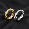 Anillo de Plata de Ley S925 de 3.5 mm con Moissanita, Modelo Nuevo de Venta Caliente Transfronterizo Europeo y Americano, con Diseño de Nicho, a la Moda, Lujo Ligero y Versátil