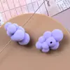 Nube Blanca Pura Rellena Cuentas Sueltas Cadena para Celular DIY Colgante Llavero Accesorios de Joyería Venta al por Mayor