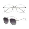 TP1101 nuevo se puede equipar con gafas de sol para miopía gafas polarizadas gafas de sol para hombres y mujeres de doble uso clip magnético protección UV