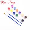 Juego de pigmentos acrílicos unidos de 3 ml y 12 colores DIY pigmento pintado yeso pintura de cometas relleno de color acrílico de protección ambiental