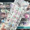 Nuevo clip para flequillo de mariposa con alas bordadas de encaje de estilo nacional vintage, clip lindo para flequillo de pequeña princesa, pasador para niños