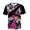 Maravillosa aventura Amazon 2022 moda suelta urbana casual Harajuku estampado manga corta jersey gris camiseta