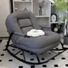 Sillón Mecedor Perezoso, Sofá Perezoso, Silla para Siestas de Balcón en Casa, Sala de Estar, Sillón Reclinable de Ocio, Sillón Mecedor de Ocio