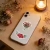 50 pegatinas románticas de rosa PET para ti, estilo ins, alto valor estético, exquisitos materiales de decoración floral para agendas