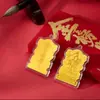 Adesivos para Celular com Imagens de Buda em Estilo Chinês e Palavras Inspiradoras para Passar em Provas, Pequenos Presentes