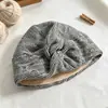 Gorro de Punto Versátil para Otoño e Invierno para Mujer, Calentador de Cabeza Cálido de Invierno, Nuevo Diseño de Nicho, Gorro de Lana Engrosado a Prueba de Viento