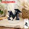 Soporte de exhibición acrílico transfronterizo, manualidades decorativas para la temporada de graduación 2026, regalo para compañeros de clase, maestros y amigos, diseño plano 2D
