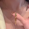 Nuevo Collar de Serpiente de Monedas Estilo Chino Este Año de la Vida Estilo Europeo y Americano Estilo Dorado Estilo Y Cadena para Clavícula Tendencia Nacional Alta Calidad
