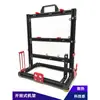 Gabinete Aberto ATX Portátil Estrutura de Liga de Alumínio Resfriamento Montagem DIY Criativo Gabinete MATX Suporte Vertical itx