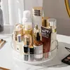 Estante Giratorio de Almacenamiento de Cosméticos para Celebridades de Internet, Tocador Multicapa de Lujo Ligero, Estante de Almacenamiento Transparente para Productos de Cuidado de la Piel de Baño Venta al por Mayor