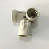 Jc6-1 lâmpada curta de três seções para máquina-ferramenta torno CNC furadeira lâmpada de trabalho luminária de mesa para ferragens suporte de lâmpada de cerâmica 24V