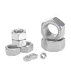 Fabricante Original Aço Inoxidável 316 Porcas Sextavadas M3-M52 Din934 Tampas Sextavadas para Parafusos e Porcas