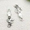 Accesorios para joyería diy aleación plata antigua vida marina concha delfín pulpo caballito de mar tortuga colgante colgante de llavero