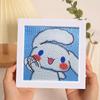 Enfeites de Pintura de Diamante, Adesivos de Desenho Animado DIY Fofos Feitos à Mão, Porta-Retratos de Acrílico, Pinturas Decorativas, Decorações para Quarto e Sala de Estar no Atacado