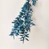 Buquê de Flores Eternas de Natal de Luxo Personalizado com Folhas de Panda Douradas, Folhas de Material Eterno para Decoração de Casa