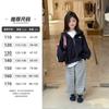 Moletom Yojia Girls Primavera & Outono 2025 Novo Estilo Casual Casual com Capuz para Meninas Mais Velhas Roupa Infantil de Outono de Manga Comprida