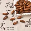 Contas de Madeira Perfuradas Estilo Chinês Novo Vintage Contas Soltas Acessórios para Joias DIY Pulseira de Contas Artesanal Colar Contas Espaçadoras Materiais