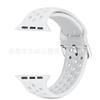 Adequado para Pulseira de Relógio Apple iWatch S12 Applewatch S11 Modelo Privado Pulseira Esportiva de Silicone Respirável