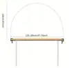 Pequeño set de arco para decoraciones de mesa, perfecto para cumpleaños. Soporte de exhibición de arco de globos de mesa desmontable y portátil para arreglos de boda