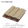 Fabricante Original Grade Plástica de Madeira WPC Painel de Parede de PVC Grade de Fundo Interna Placa Great Wall Grade de Fibra de Madeira de Bambu