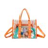 Nueva Bolsa Transparente Cruzada Casual Natación Pvc Impermeable Cartera Bolsa de Cosméticos Viaje Simple Gran Capacidad Bolsa de Hombro