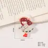 Accesorios para Joyería DIY Dibujos Animados Lindos Falda de Niña Negra Pequeña Resina Pegamento de Crema Parche para Funda de Teléfono Accesorios