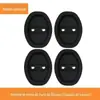 Capa Protetora de Fivela de Silicone Amortecedor de Travamento de Porta de Carro Almofada Amortecedora Adesivo Espessado Anticolisão Proteção Abrangente Universal