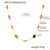 Miduoduo Ágata Facetado Cadena Hecha a Mano Acero Inoxidable Dulce Lujo Accesible Collar Pulsera Estilo Ins Nicho Adecuado para Mujeres