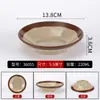 Vajilla Tradicional para Hot Pot Estilo Ciudad de Melamina, Platos Pequeños Especiales, Tripa, Intestinos de Pato, Bol para Sangre de Pato, Bol Azul con Línea Retro para Hot Pot de Chongqing