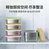 Uau! Conjunto de Recipientes de Armazenamento de Alimentos de Aço Inoxidável 304 para Uso Doméstico, Caixa de Armazenamento para Geladeira, Lancheira Compartimentada, Marmita para Micro-ondas