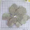 Broche de flor tridimensional con pedrería de alta gama, materiales DIY, accesorios decorativos de lentejuelas hechos a mano para la superficie de ropa, sombreros y zapatos