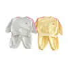 Conjunto de Ropa de Primavera para Niñas 2026 Nueva Moda Sudadera Infantil de Moda Ropa Deportiva Trendy de Primavera para Niñas Mayores Primavera y Otoño