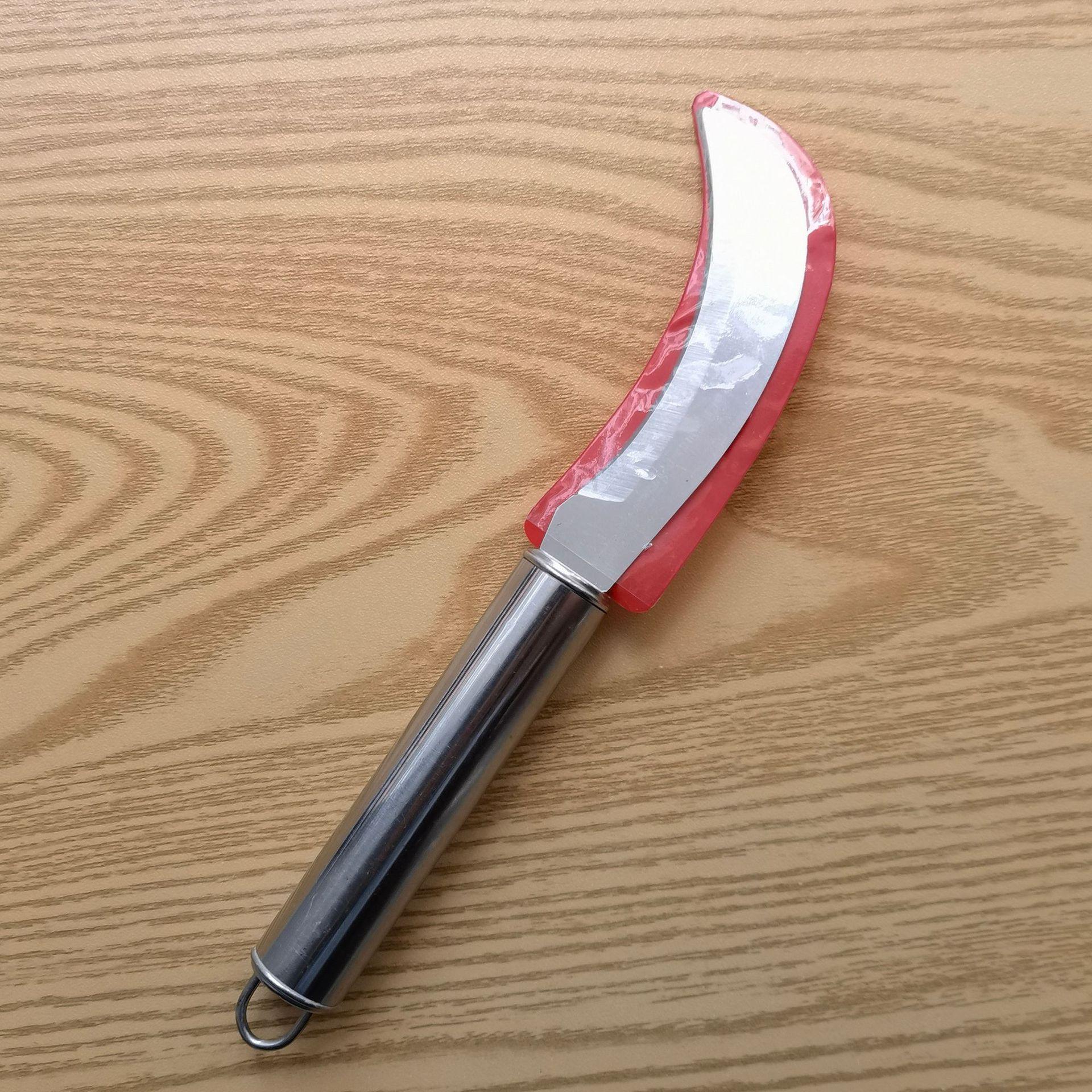 钢柄菠萝弯刀-1