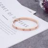 Venta Directa de Fábrica Spot Pulsera de Acero Titanio Clásica Clavo Trébol de Cuatro Hojas Corazón Cielo Estrellado Transfronteriza Europea y Americana
