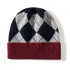 Chapéu de Cashmere para Mulheres, Touca de Tricô, Emagrecimento Facial, Quente, Chapéu de Lã Casual para Outono e Inverno, Chapéu Protetor de Orelhas para Compras, Chapéu de Tricô, Chapéu para Clima Frio