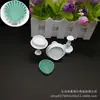 Molde de plástico para repostería con relieve de concha marina de 3 piezas, molde de resorte para repostería, molde de decoración para hornear