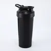 Taza mezcladora de impresión a doble cara de 750 ml, taza para batidos de proteína, taza de fitness portátil, impresión de logotipo