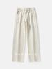 Pantalones Casuales Rectos Simples de Estilo Japonés Imitación Algodón y Lino para Hombre Verano 2025 Nuevos Sueltos Cómodos Versátiles Deportivos Largos