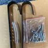 Gancho de Cesta para Bicicleta Bicicleta Dobrável Bicicleta de Montanha Scooter Gancho de Cesta Dianteira Bicicleta Elétrica Cesta Gancho Fixo
