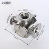 Accesorios para Máquina de Llenado Máquina de Llenado de Pasta Válvula Rotatoria Máquina de Llenado Neumática Válvula Rotatoria de Tres Vías, en Stock