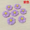 Teléfono móvil DIY accesorios de resina de flor silvestre flor silvestre pequeña girasol pequeña margarita accesorios para teléfono móvil accesorios DIY