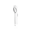 Acero Inoxidable Mesa Giratoria Cubiertos Cuchillo y Tenedor para Bistec Cuchara y Tenedor de Postre para el Hogar Patrón en Relieve Cubiertos Retro para Comida Occidental Juego de 5 Piezas