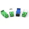 Tapa abatible acoplador brida adaptador de fibra óptica SC/ECC resorte plástico conector adaptador de fibra óptica abatible