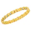 Pulseras Populares Transfronterizas Europeas y Americanas para Hombres y Mujeres, Pulseras Magnéticas con Forma de Pez Pequeño y Espiga de Trigo, Pulseras de Metal para Parejas, Tobilleras y Joyería