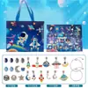 [Igual ao Douyin] Festival do Meio do Outono Poke Girl Princesa Presente Lanterna Caixa de Presente Pulseira DIY Caixa Surpresa para Filha