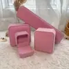 Caja de Joyería Octagonal de Terciopelo para Collares, Pendientes, Anillos, Pulseras y Otros Accesorios; Caja de embalaje para joyas