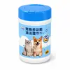 Toallitas Húmedas para Mascotas Paquete Personalizado 80 Toallitas Limpieza de Patas Baño Sin Enjuague Eliminar Pelo Suelto Manchas de Lágrimas Ojos Específicas para Gato Perro Toallitas Húmedas