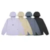 Yidao Vintage 2026 Otoño Nuevo Exterior Resistente al Agua Holgada Ligera Transpirable Sudadera con Capucha