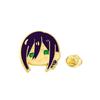 Broche Periférico de Chainsaw Man de Riman Tiempos Eléctricos Pawamachima Personaje de Otoño de Temprano Chuan Dibujo Animado Lindo Insignia de Aleación